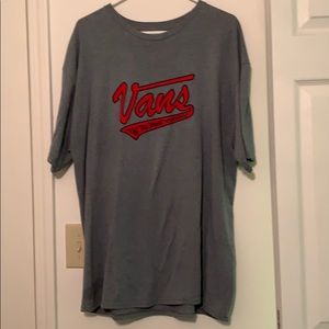 Vans grey t-shirt